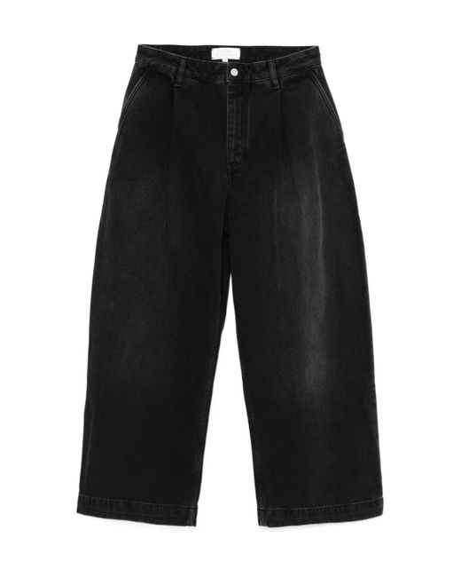 Studio Nicholson Black Puch Belt Loop Jeans for men