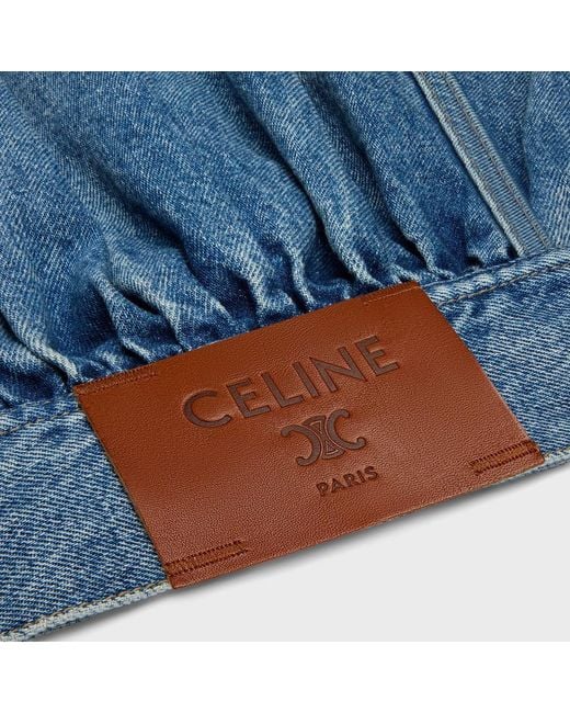 Céline Blue Trucker Jacket