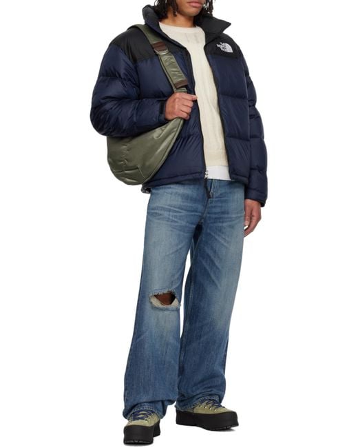 The North Face Blue Nuptse 1996 Puffer Jacket for men