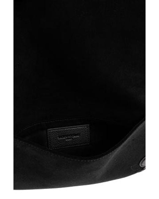 Zadig & Voltaire Black Rock Western Foldover Top Shoulder Bag