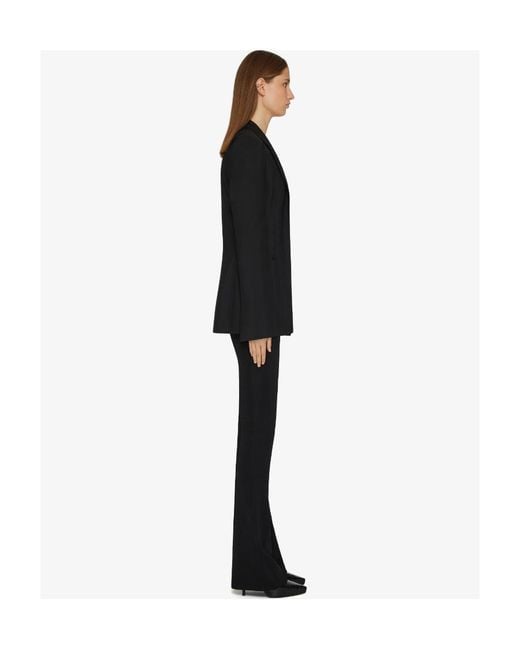 Givenchy Black Slim-Fit Dart Jacket