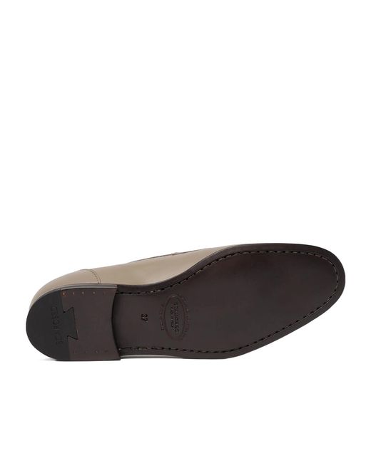 Scarosso Gray Alessandra Almond Toe Loafers