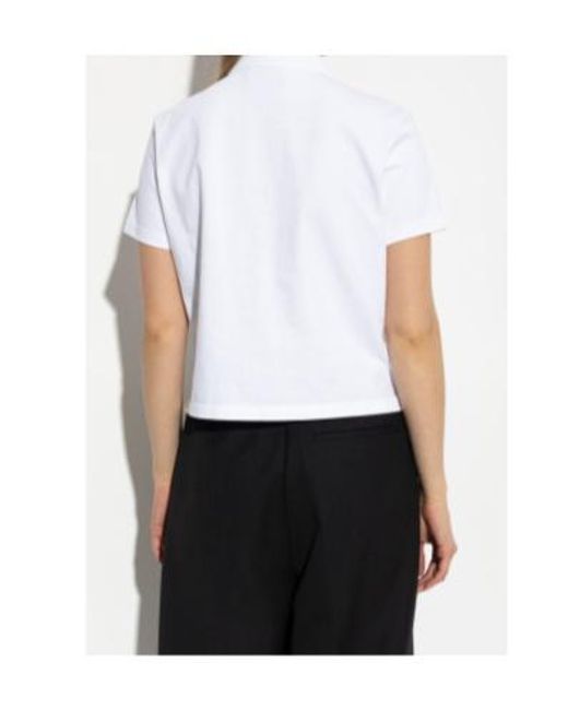 Zadig & Voltaire White Mirta Polo Shirt
