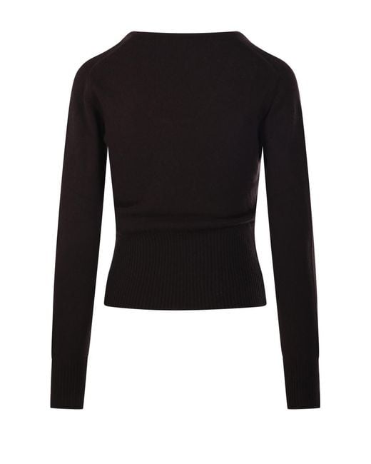 Max Mara Black Mxmvetta Crewneck Knitted Jumper