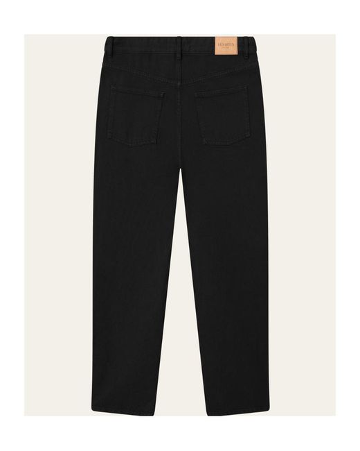 Les Deux Black Belt-Loop Jeans for men