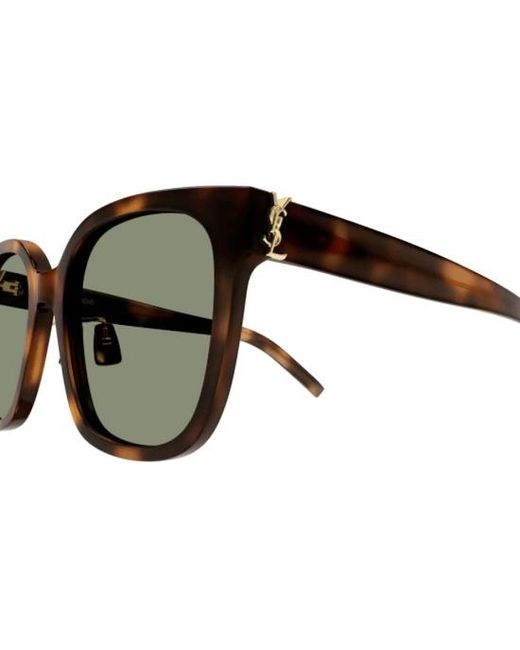 Saint Laurent Multicolor Eyewear Square Frame Sunglasses