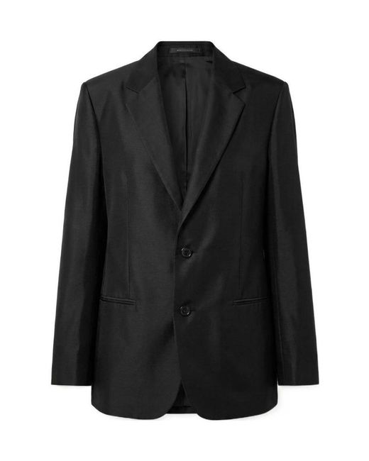 Gucci Black Fine Silk Faille Jacket