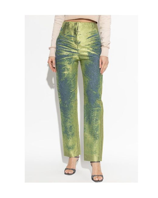 DIESEL Green D-Drelian-Fsi Trousers