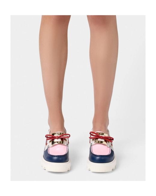 Roger Vivier Blue Viv' Rangers Truck Boat Shoes