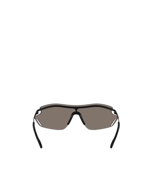 Oakley Gray Geometric Sunglasses for men