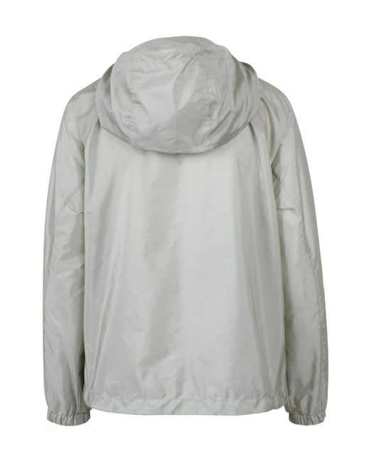 Moncler Gray Coquelicot Hooded Jacket