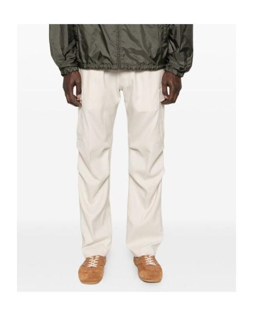 Tom Ford White Casual Pants With Belt Loops for men