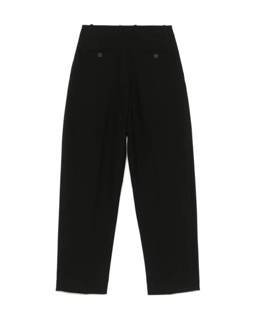 Studio Nicholson Black Sperro Pleated Pants