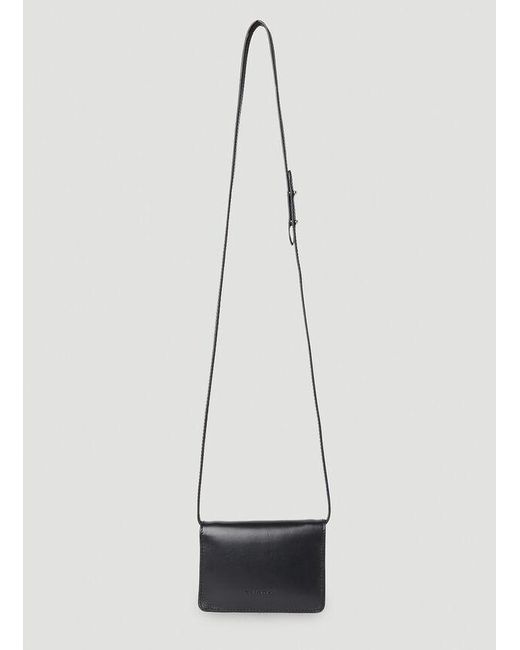 Y. Project White Logo Shoulder Bag