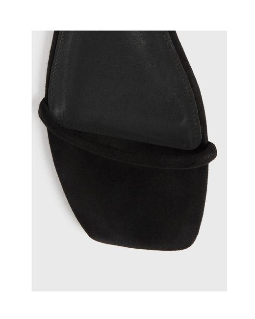 Totême  White Totême Square Toe Double Strap Sandals