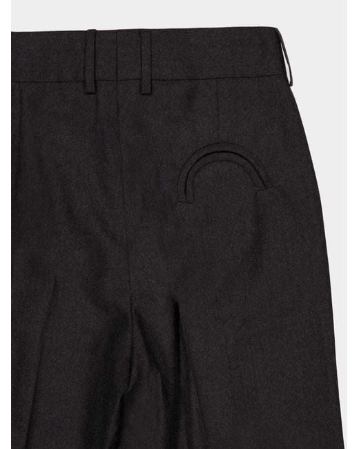 Blazé Milano Black Virgin Wool Trousers