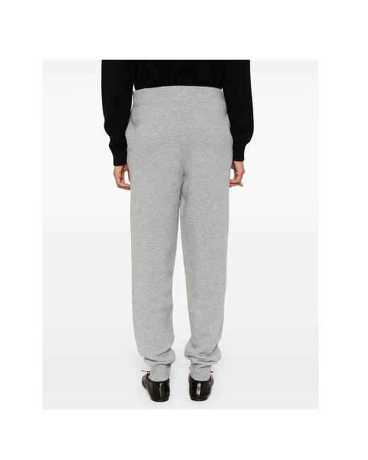 Loulou de Saison Gray Hespero Drawstring Waist Pants for men