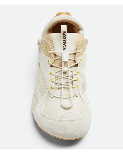Bottega Veneta White Orbit Flash Sneakers