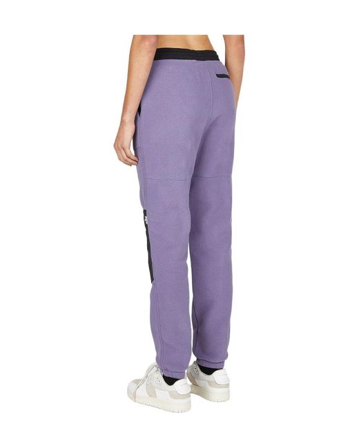 The North Face Purple Denali Color-Block Track Pants
