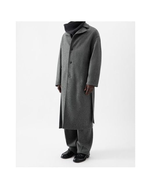 Jacquemus Gray The Citta Belted Coat for men