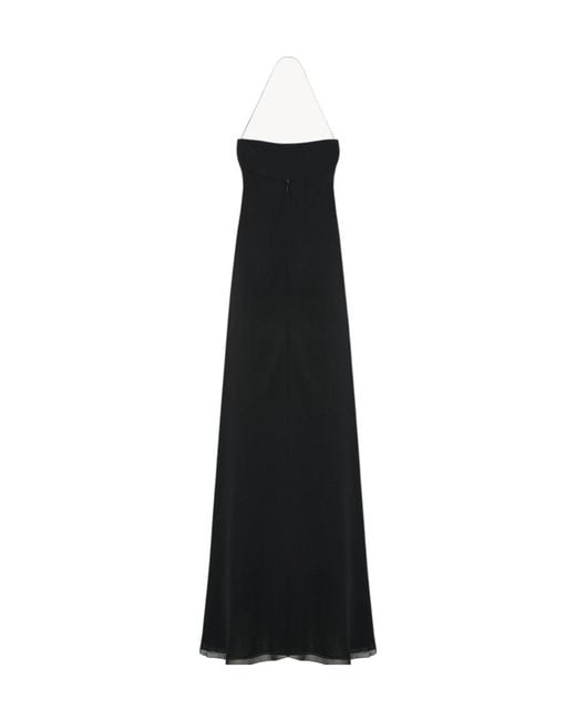 The Row Black Javier Dress