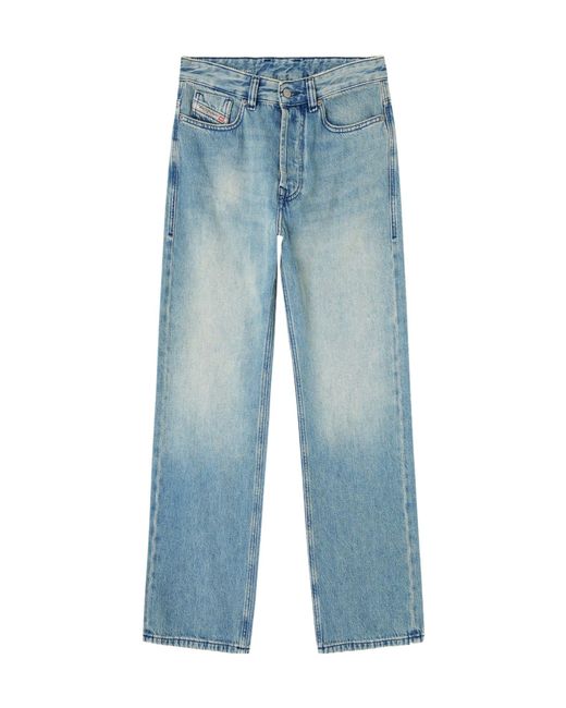 DIESEL Blue Versatile Loose Fit Jeans for men