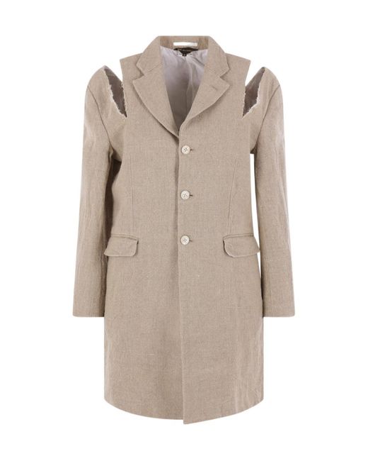 Comme des Garçons Natural Long Sleeve Jacket