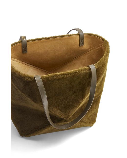 Loewe Natural Puzzle Fold Medium Tote Bag