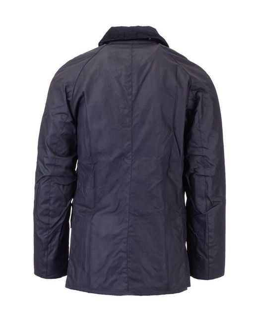 Barbour Blue Collared Long Sleeved Jacket for men