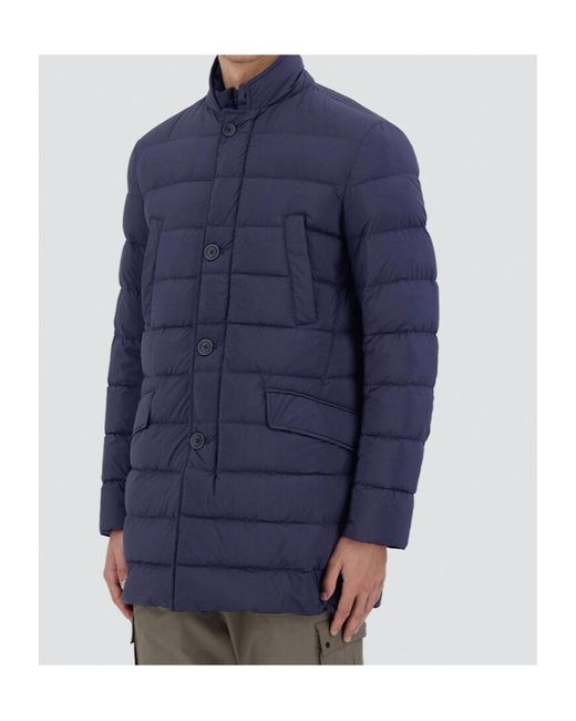 Herno Blue Il Cappotto for men