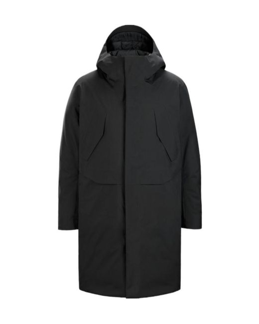Veilance Black Sorin Gore-Tex Down Parka for men