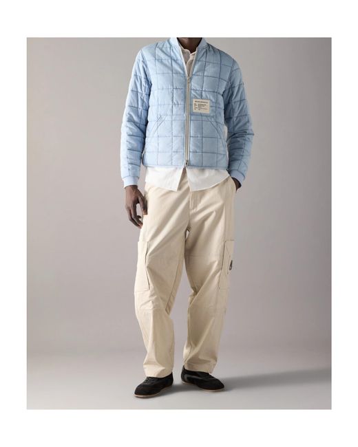 Moose Knuckles Blue Transit Liner Jacket for men