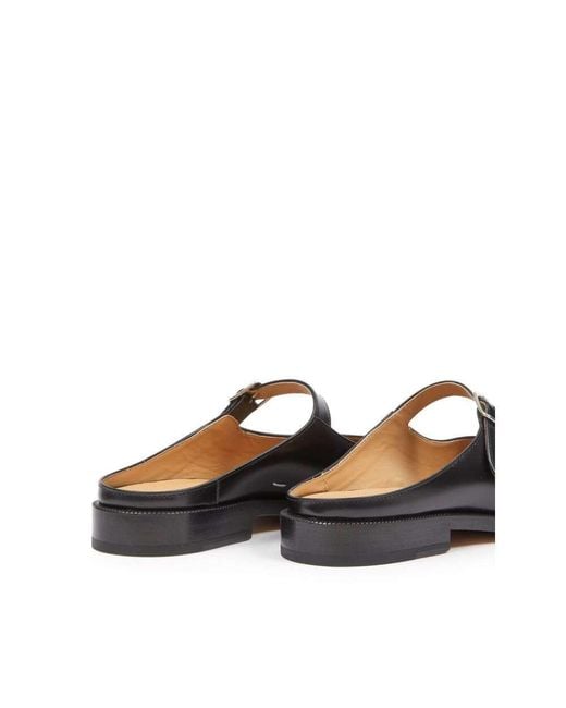 Maison Margiela Brown Tabi City Mary-Jane Mules