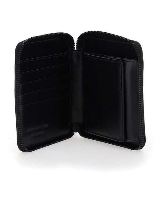 Comme des Garçons Black Comme Des Garçons Wallet Zip-Up Wallet for men