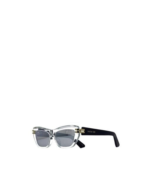 Dior White Full Frame Sunglasses