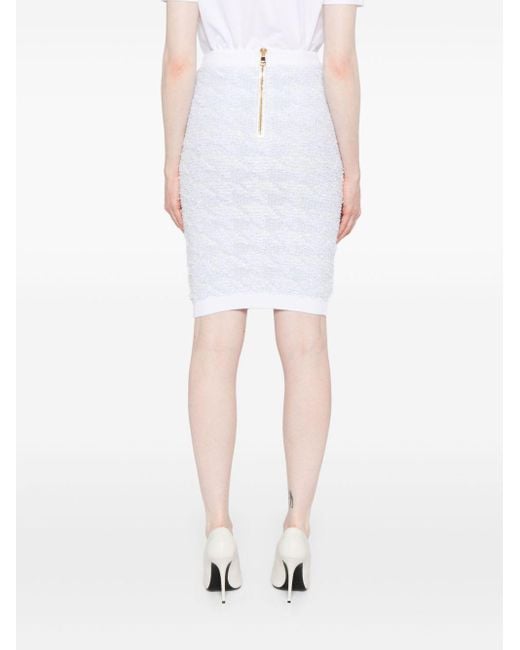 Balmain White Skirts