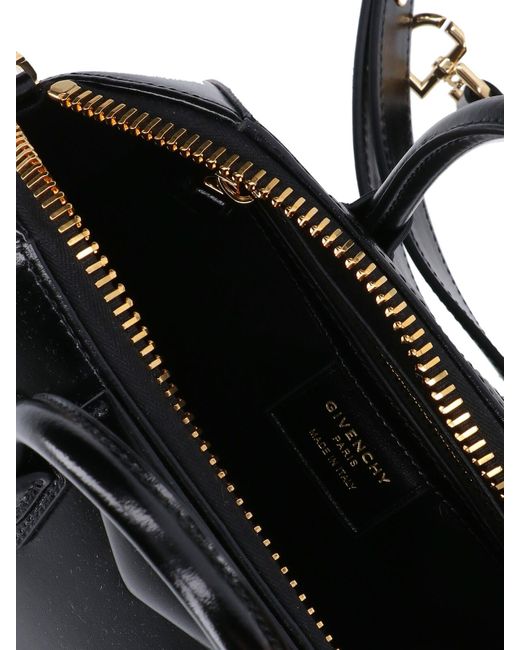 Givenchy Black Antigona Mini Top Handle Bag