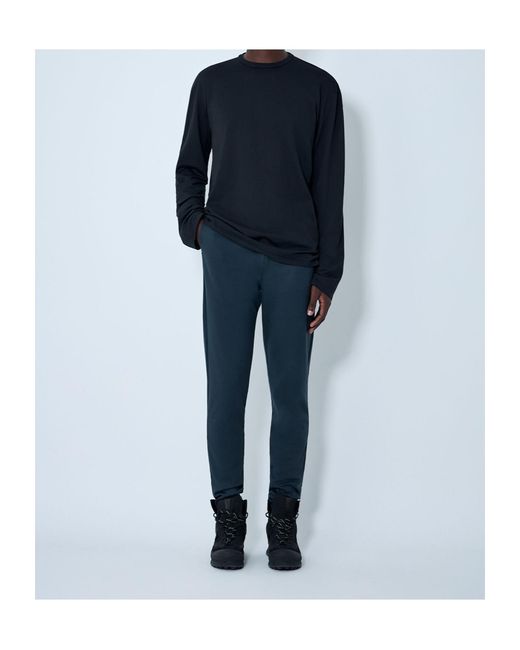 Rier Blue Crew Neck T-Shirt for men