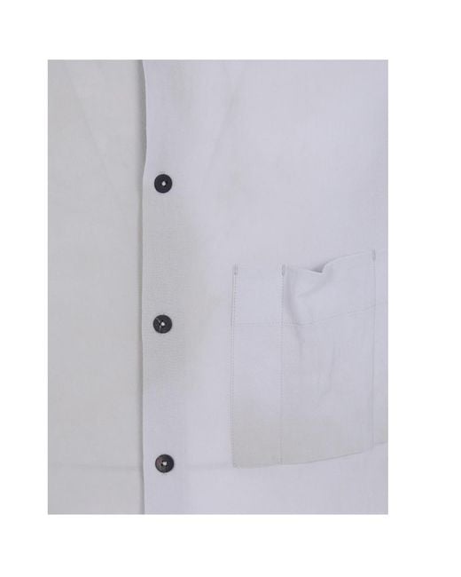 Ziggy Chen Blue Long-Sleeved Shirt for men