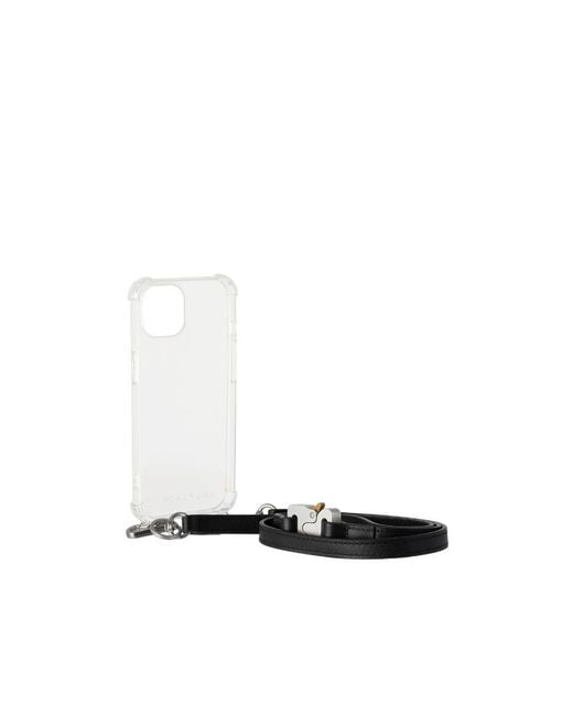 1017 ALYX 9SM White Iphone 13 Mobile Phone Case for men