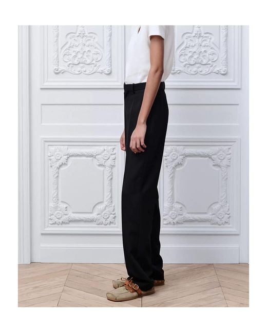Dior Black Regular-Fit Pants