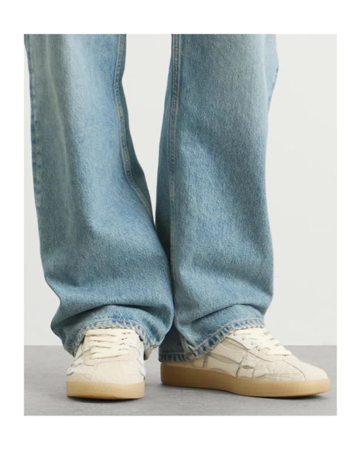 Amiri White Lace-Up Sneakers for men