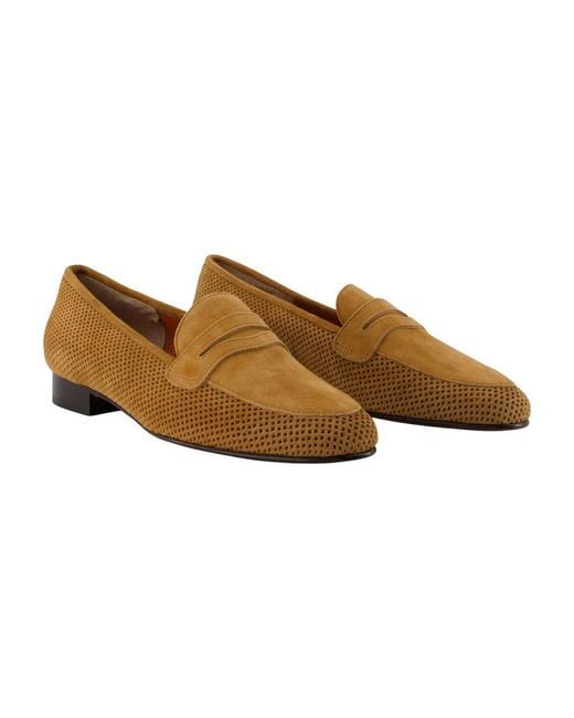 CAREL PARIS Brown Carel 2100 Slip-On Loafers