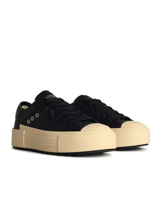 Philippe Model Black Haute Tennis Sneakers