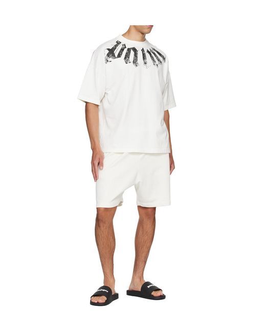 Palm Angels Black Classic Logo Slippers for men
