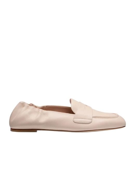 Stuart Weitzman Pink Bryant Loafer