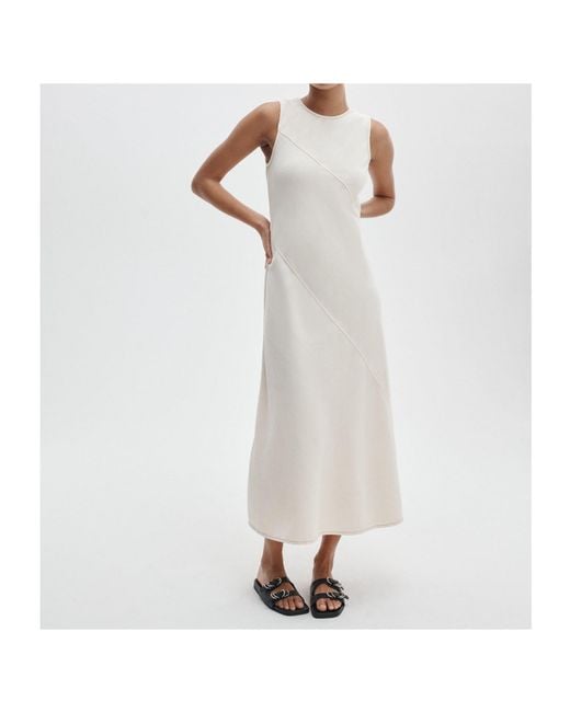 Rag & Bone White Sleeveless Dress