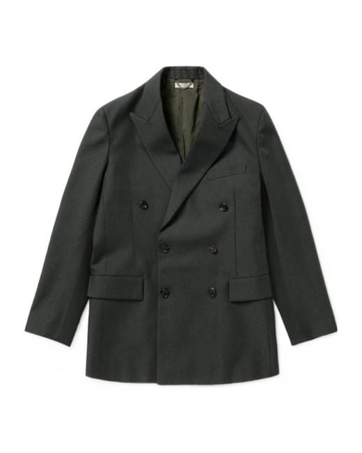 1989 STUDIO Gray Single-Breasted Tailored Blazer