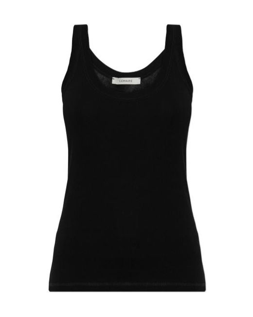 Lemaire Black Slim Strap Top