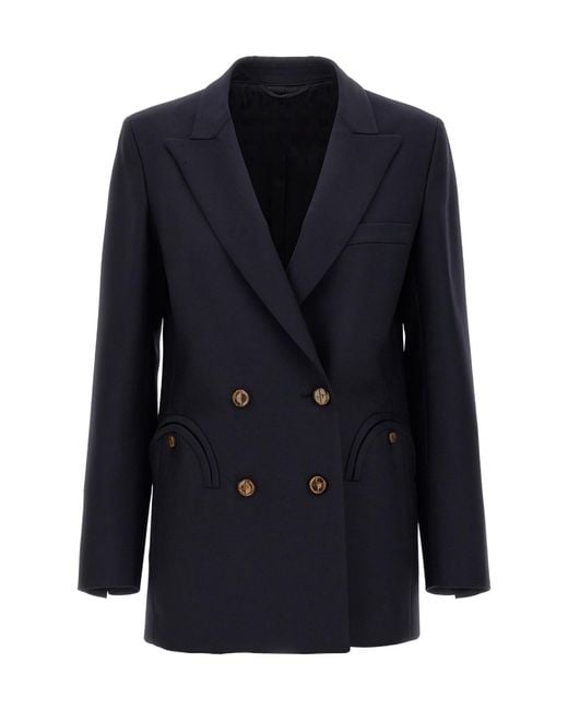Blazé Milano Blue Blazé Milano First Class Double Breasted Jacket